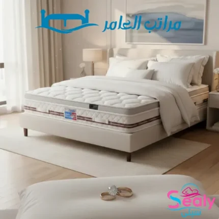 مرتبة سيلي سوست منفصلة 30 سم | دعم طبي وعزل حركة بضمان 10 سنوات