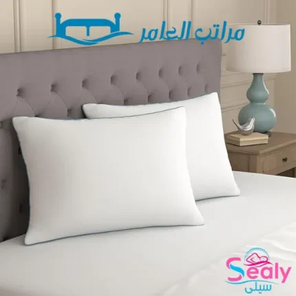 خدادية سيلي كابتونيه بديل ريش نعام | راحة طبية ودعم مثالي للرقبة