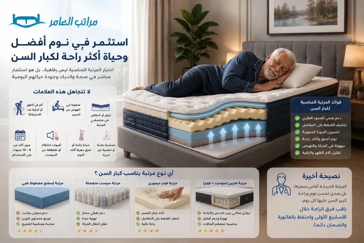 أفضل مرتبة لكبار السن